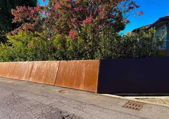 RECINZIONE IN CORTEN